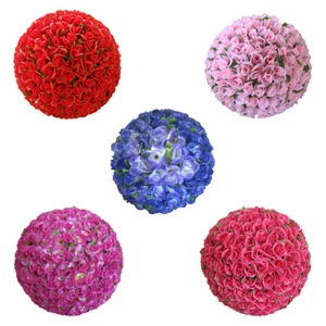 Flores Artificiales Bola Topiary Hoja Jardín Colgante Hierba Boda Fiesta Hágalo usted mismo - Imagen 1 de 12