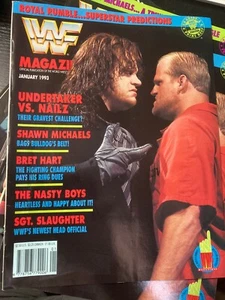 Revista WWF WWE ENERO 1993 Undertaker Nailz + Catálogo de Mercancías - Imagen 1 de 3