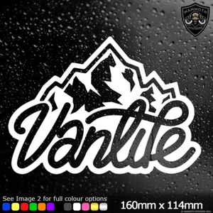 Vanlife Van Life Sticker Window Bumper Car Decal VW DUB Surf T4 T5 Camper Funny - Picture 1 of 2
