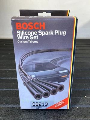 Juego de cables de bujía de silicona Bosch - 09213 - para Mitsubishi y Dodge Ram y Raider Foto 1 de 4
