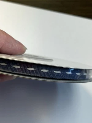 Vintage Violet Grosgrain Stitched Stampin Up Ribbon 15 Yards 1/4” Wide #8007 - Image 1 of 3