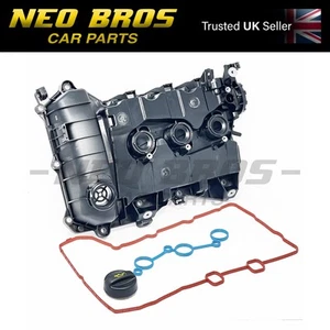 OE Engine Valve Rocker Cover & Gasket Peugeot 208 19- 1.2 EB2FA 9812111980 - Picture 1 of 4