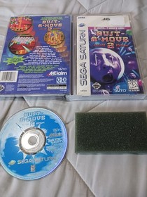 Bust A Move 2 Arcade Edition (Sega Saturn) Complete CIB  - Tested & Working