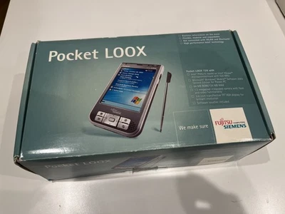 Fujitsu Siemens Pocket Loox 720 pda retro mp3, video player, Windows Mobile - Image 1 of 4