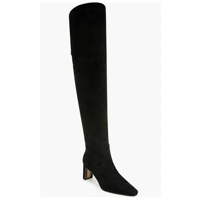 Sam Edelman Women's Shea Over the Knee Boots Black Suede Size 9 NWOB Luxe Boot - Image 1 of 4