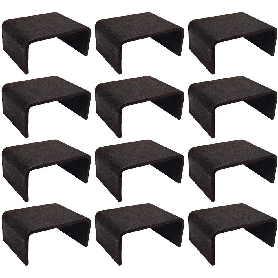 RELIABLE AFTERMARKET PARTS OUR NAME SAYS IT ALL (12) Truck Trailer Hauler Board Holder 2x4 Weld-on 6 Gauge Steel Stake Pocket