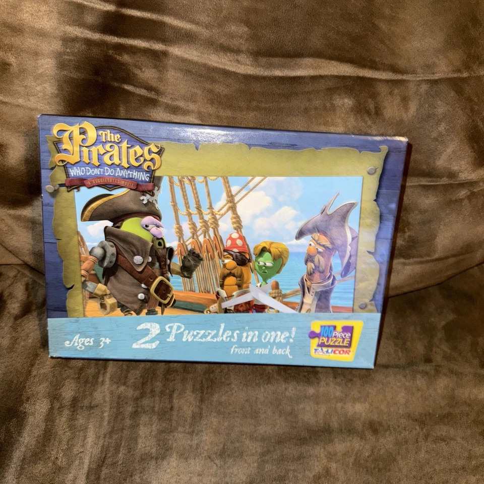 2 en 1 Front & Back VeggieTales the Pirates who don’t do nothing 100 piezas NUEVO Foto 1 de 4