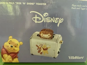 Villaware Winnie the Pooh Pop-Up Toaster Plays Music ~New - Picture 1 of 2
