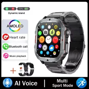2025 Nouveau Pour Xiaomi Militaire Montre Intelligente Hommes Étanche Sports De - Zdjęcie 1 z 18