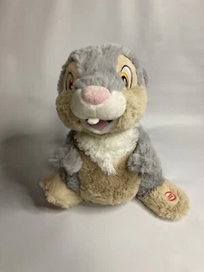Disney Bambi Thumper Hallmark Talking Plush 10” Toy Foot Moves - Picture 1 of 5