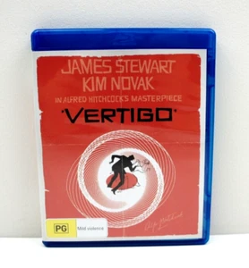 Vertigo Blu Ray 1958 Alfred Hitchcock Thriller Movie Region ABC - Free Postage - Picture 1 of 7