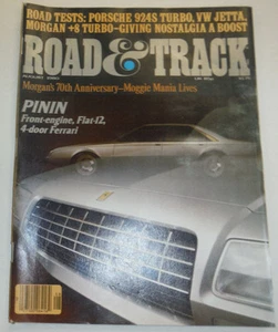 Road & Track Magazine Pinin Front Engine Flat-12 August 1980 123014R2 - Picture 1 of 1