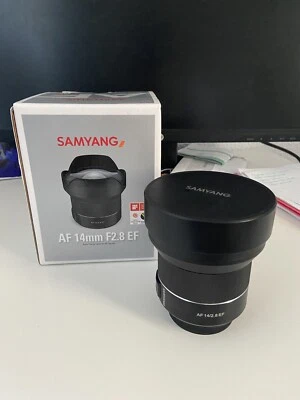 Samyang 14mm F2.8 ED AS IF UMC Objectivo para Canon - Negro - Imagen 1 de 4