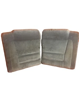 1986.5-1992 Mk3 Toyota Supra Grey Cloth Rear Back Upper Seats Seat OEM Gray - Изображение 1 из 4