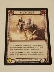 Engulfing light (blue) monarch Unlimited edition NM Flesh And Blood tcg - Picture 1 of 2
