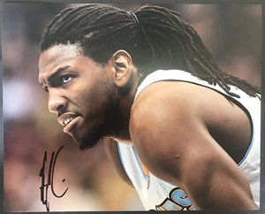 NCAA Morehead NBA Nuggets Nets Rockets Kenneth Faried Signed Auto 8x10 Photo - Picture 1 of 1