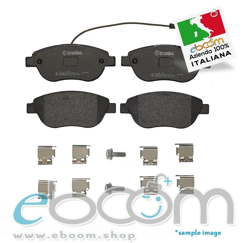 BREMBO P23087 Pastiglia Freno G. Punto Bravo II Delta III Idea Stilo Mjt Stilo S - Immagine 1 di 1