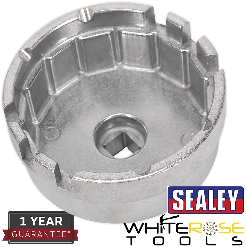 Sealey Oil Filter Cap Wrench Ø64.5mm x 14 Flutes - Toyota - Image 1 of 1