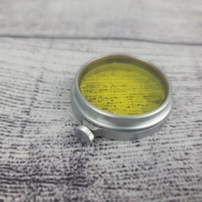 Filtro Leitz Leica A36 Amarillo 1 Abrazadera Versión Plateada-FIGRO Foto 1 de 4