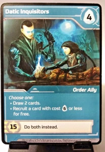 SHARDS INFINITY - DATIC INQUISITORS PROMO - Promo Paradise Kickstarter 2019 NEW! - Picture 1 of 2