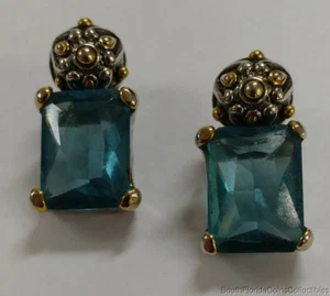 Hermosos pendientes de joyería de disfraz para mujer Mx de 1" de largo - Imagen 1 de 3