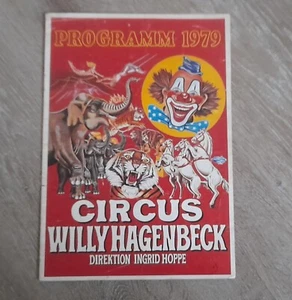 Circus Willy Hagenbeck 1979 - Direktion Ingrid Hoppe - Programmheft - Bild 1 von 1