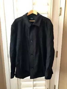 Hugo Boss "Chester" Cashmere Wool Gray Coat Jacket Men's Size 46 R - Picture 1 of 6