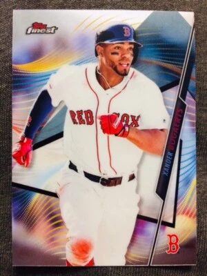 2020 Topps Finest #5 Xander Bogaerts Card  - Image 1 of 2