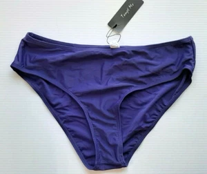 NWT Tempt Me Womens Swim Suit Bikini Bottom Blue Color Size XLarge - Picture 1 of 2