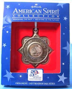 Adorno de cuarto Hallmark American Spirit CONNECTICUT - Imagen 1 de 6