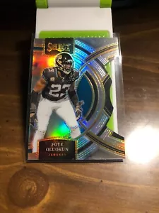 2023 Panini Select Foye Oluokun #139 Silver Prizm Die Cut Premier Level - Picture 1 of 4
