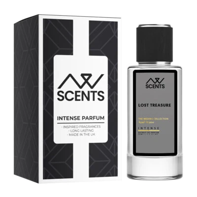 AW SCENTS Golden Dust Perfume Alternative Fragrance Extrait D Parfum & Oil - LOST TREASURE