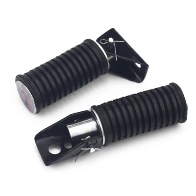 Juego de estriberas plegables para moto pit dirt bike pedales reposapiés para pasajero/ Foto 1 de 4