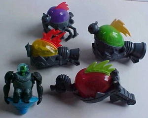 MEGAMIND 2010 McDonalds Toys Bulldog Snapper Voice Distorter Brainbot Minion - Picture 1 of 13