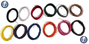 AUTOMOTIVE WIRE TXL 16 GAUGE AWG COPPER PRIMARY WIRE W/ LEGEND PRINT MADE IN USA - Picture 1 of 1