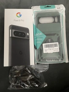š„COMPLETE PACKAGEš„ Google Pixel 8 Pro 128GB Obsidian Black Unlocked - Afbeelding 1 van 4