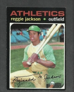 REGGIE JACKSON 1971 TOPPS VG-EX  #20 A'S - Picture 1 of 1