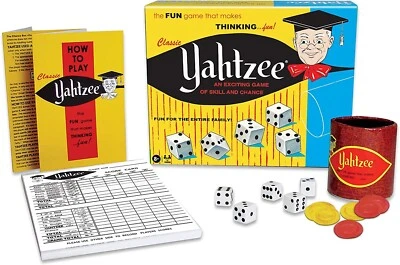 Yahtzee Classic Dice Game - Family Game Night Kids 8+ & Adults - Image 1 of 4
