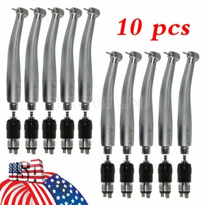 10 For NSK Dental Standard High Speed Handpiece with 4-Hole Quick Coupler - Picture 1 of 12