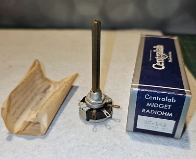 Potenciómetro CENTRALAB NK-140 500m Ohm Foto 1 de 2