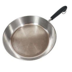 Revere Ware Bratpfanne Pfanne 10" 18 01 Edelstahl mit isoliertem Griff - Bild 1 von 10