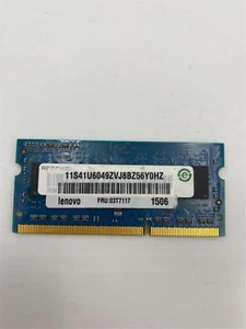 LENOVO 4GB (1X4GB) PC3L-12800S DDR3-1600MHZ 1.35V SODIMM 5M30K59780 03T7117 - Picture 1 of 4