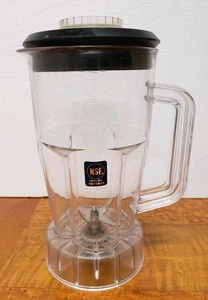Waring Pro Mega Mix Blender REPLACEMENT PITCHER w/Lid & Blade NSF No. 19985 - Picture 1 of 7