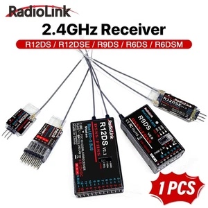 RadioLink RC Receiver R12DS R12DSE R9DS 2.4G for RC Transmitter AT10II/AT10/AT9 - Picture 1 of 26