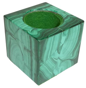 Portacandele in malachite TA-5 - Foto 1 di 10