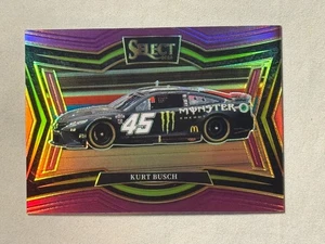 Panini Select Racing Pit Road 2025 púrpura Kurt Busch/85 #128 NASCAR - Imagen 1 de 2
