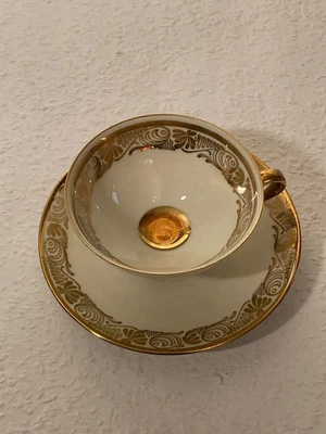 Mokkatasse mit Untertasse von Winterling Marktleuthen Bavaria -  Sammlerstück - Bild 1 von 4