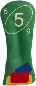 Apothos Fairway 5 Wood Card Game Headcover Green Blue Red Yellow - Picture 1 of 2