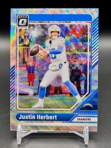 2024 Panini Donruss Optic - Justin Herbert #106 Wave Prizm /300 - Bild 1 von 2