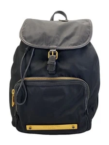 MARC BY JACOBS Backpack Rucksack Nylon Black Plain M00013828 0001 Used - Picture 1 of 6